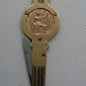 Pen Fruit Pocket Knife Coin Antique Collectibles 3