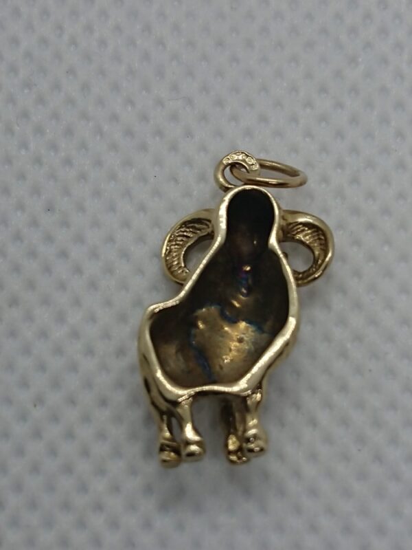 9ct Gold Aries Charm Miscellaneous 4