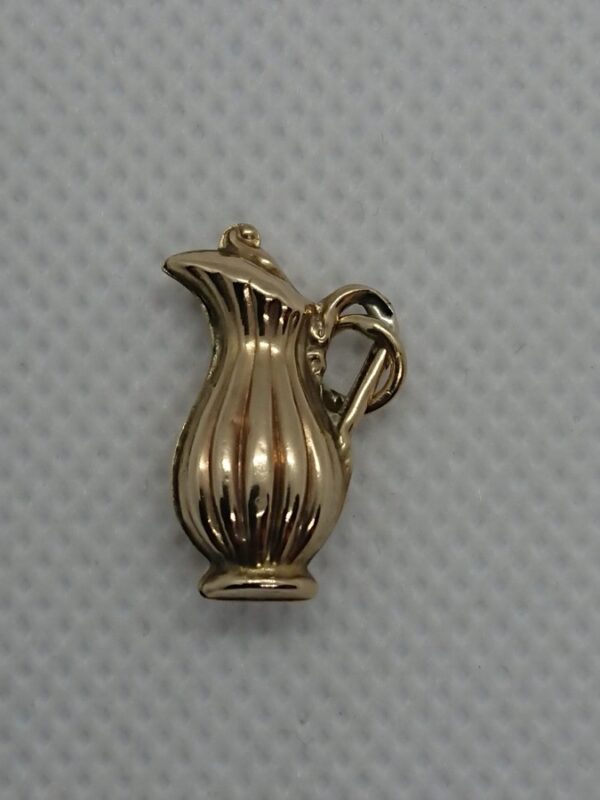 9ct Gold Jug Charm gold Antique Jewellery 3