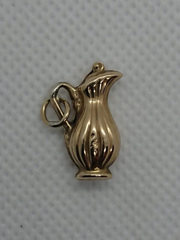 9ct Gold Jug Charm gold Antique Jewellery 4