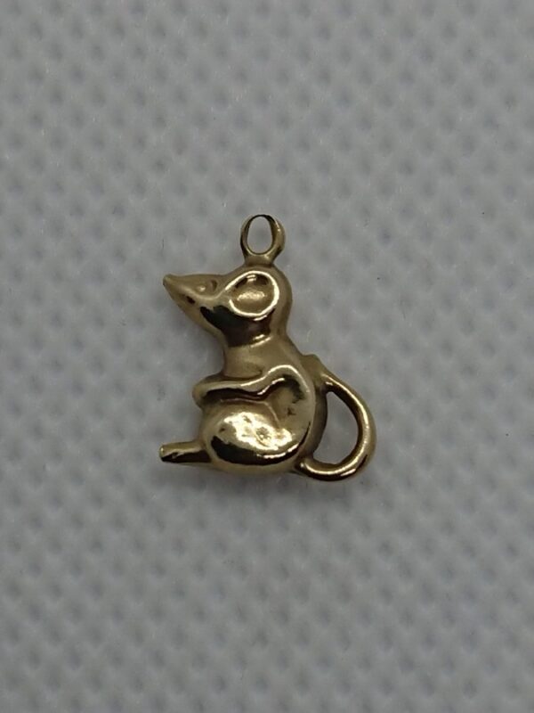 9ct Gold Mouse Charm Miscellaneous 3