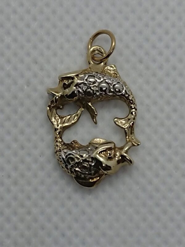 9ct Gold Pisces Charm