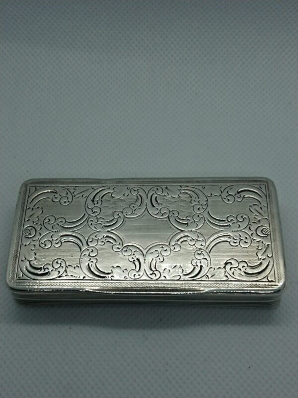 Dutch Silver Snuff Box c1813
