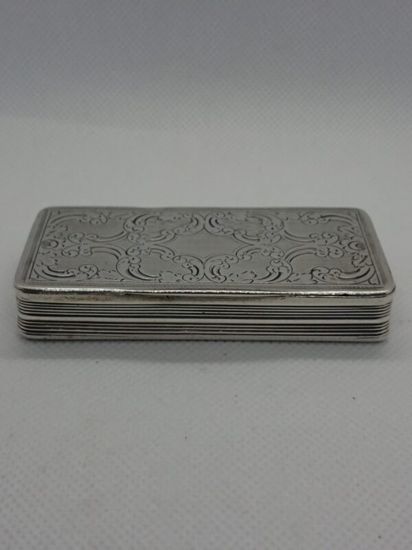 Dutch Silver Snuff Box c1813 - Image 3