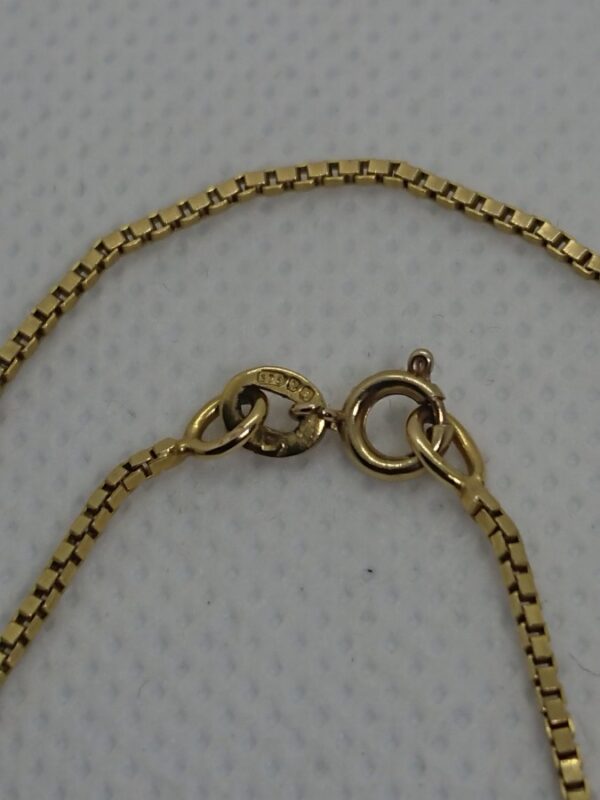 Vintage 9ct Gold Chain unusual gold chain Antique Jewellery 6