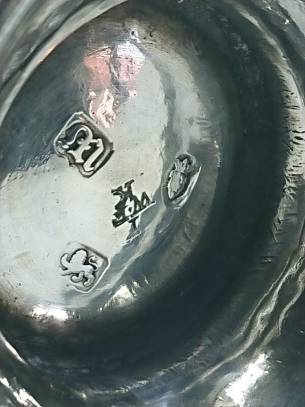 Antique Georgian Silver Loving Cup London 1767 - Image 5