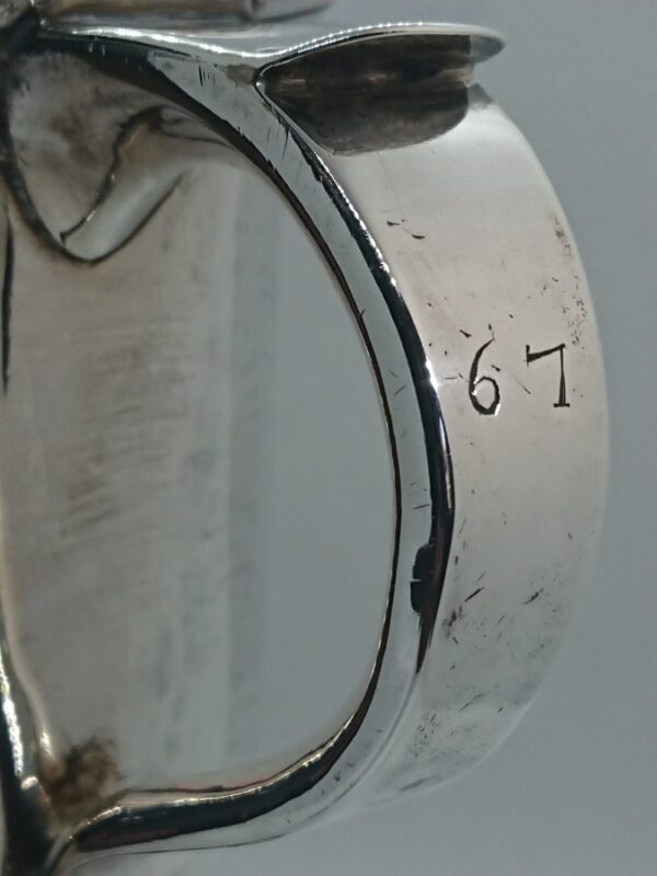 Antique Georgian Silver Loving Cup London 1767 - Image 4