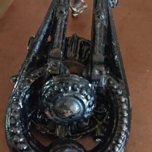 Large Victorian Period Cast Iron Door Knocker Dated 1873 cast iron Miscellaneous