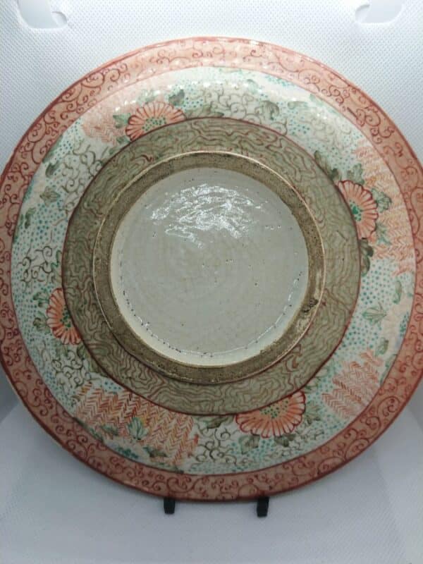 Japanese Satsuma Warrior Plate - Image 4