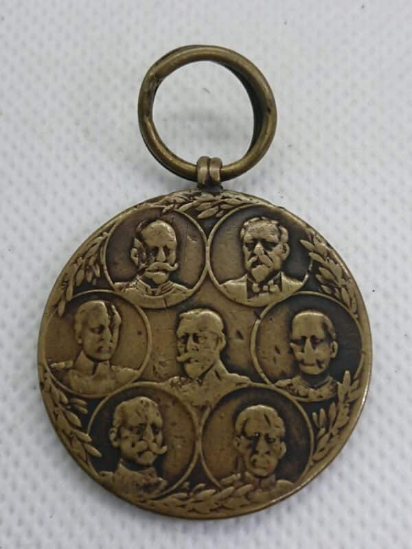 WW1 Military Bronze Medal of Allied Heads of State bronze Miscellaneous 3