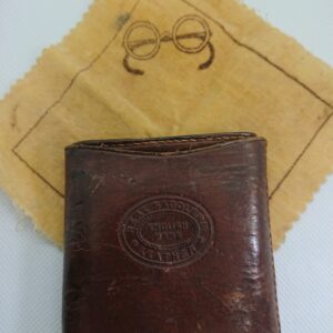 Vintage Leather Spectacle Case glasses Miscellaneous
