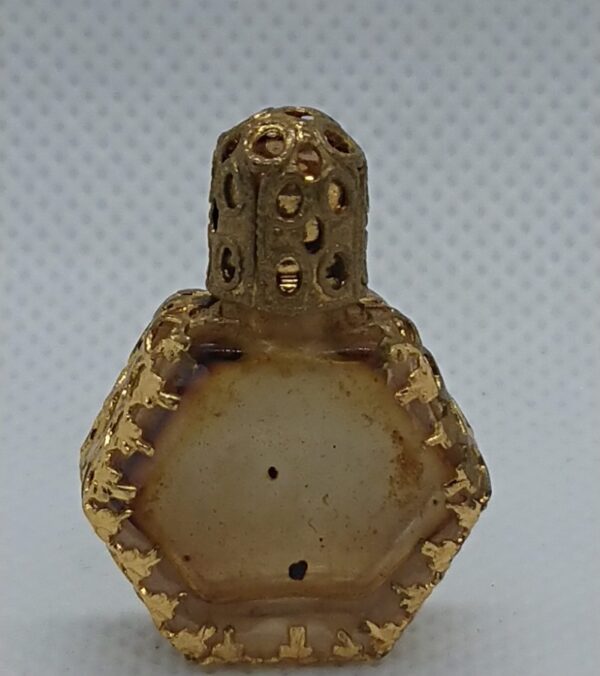 Antique Miniature Petit Point Perfume Bottle Antique Miscellaneous 4