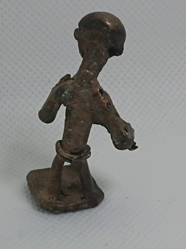 Antique Tribal Ashanti Bronze Gold Weight - Image 2