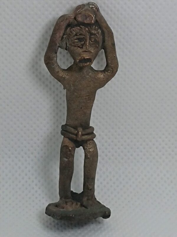 Antique Tribal Ashanti Bronze Gold Weight