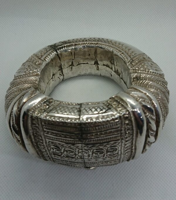 Silver Bangle/Anklet Bangle Antique Jewellery 9