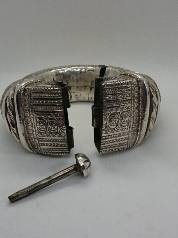 Silver Bangle/Anklet Bangle Antique Jewellery 10