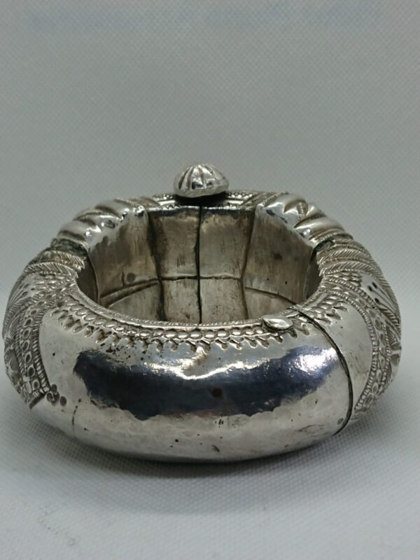Antique Silver Bangle/Anklet - Image 3