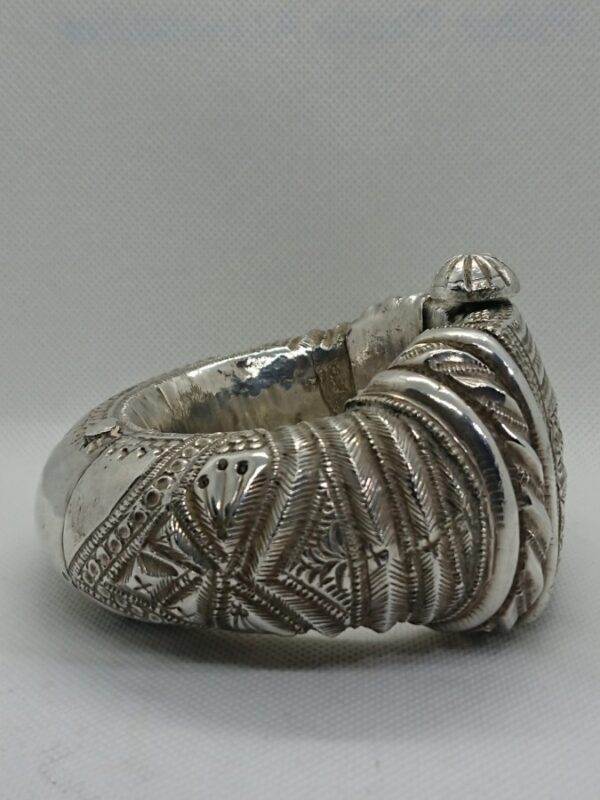 Antique Silver Bangle/Anklet - Image 2