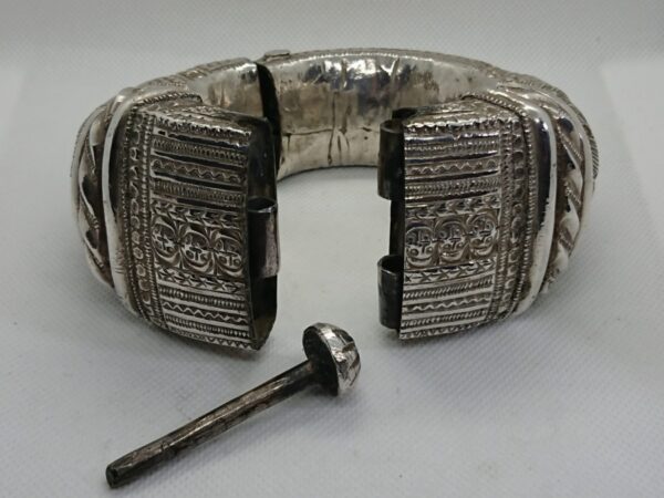 Antique Silver Bangle/Anklet Bangle Antique Jewellery 7