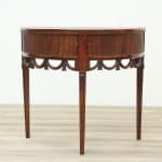 Adams Style Mahogany Semi Circle Console Table adams Antique Tables