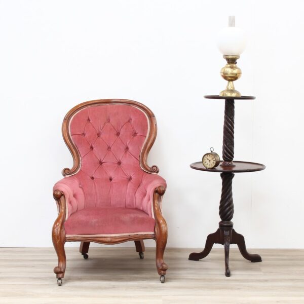 Victorian Mahogany Dumb Waiter - Image 2