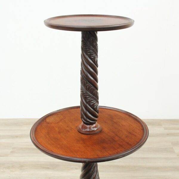 Victorian Mahogany Dumb Waiter - Image 5
