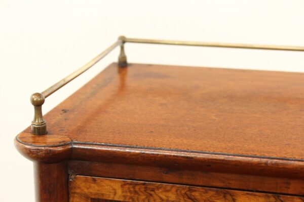 Early Victorian Burr Walnut Bonheur De Jour - Image 17