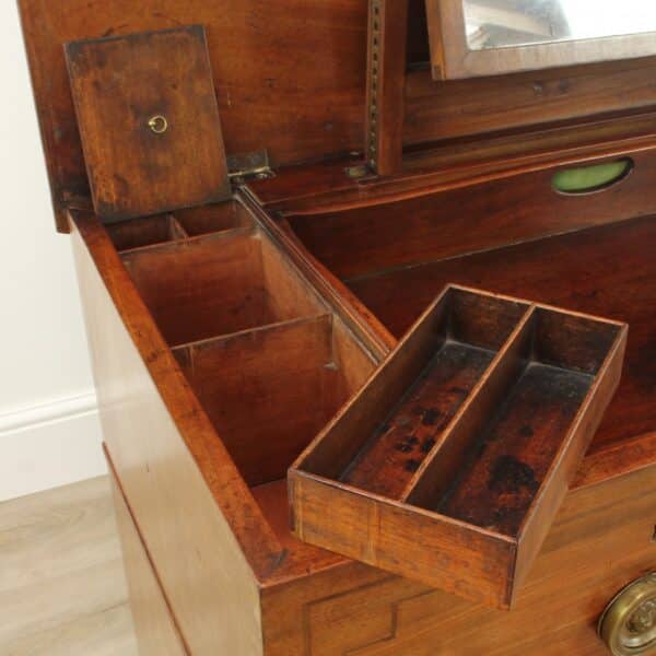 Georgian Mahogany Gentleman's Washstand Chest - Image 8