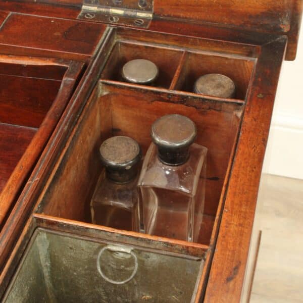 Georgian Mahogany Gentleman's Washstand Chest - Image 15