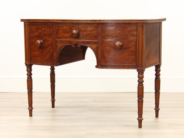 Georgian (Regency Period) Mahogany Small Sideboard/Desk Antique Antique Sideboards 3