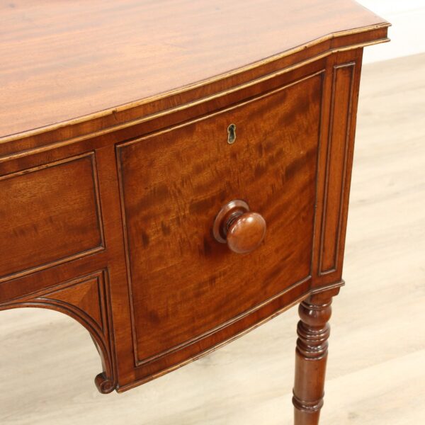 Georgian (Regency Period) Mahogany Small Sideboard/Desk - Image 11