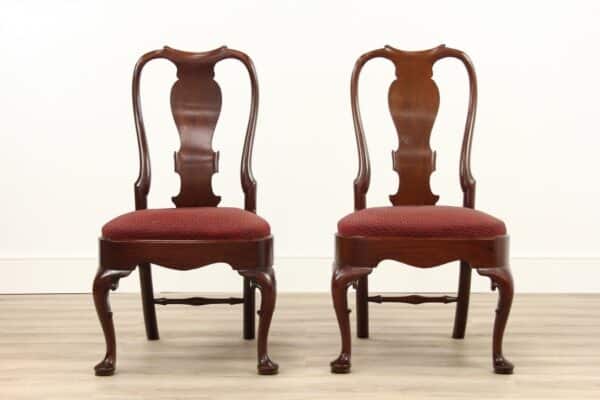 A Pair of George 1st Mahogany Chairs (Circa 1720) a pair Antique Chairs 5
