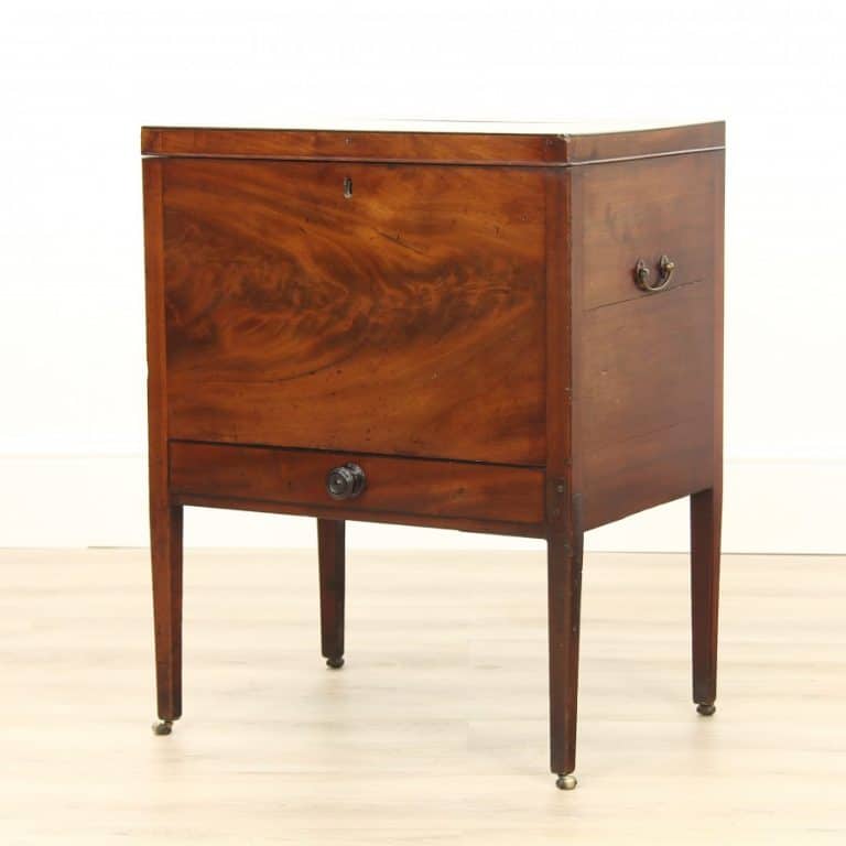 Regency Period Flame Mahogany Cellarette