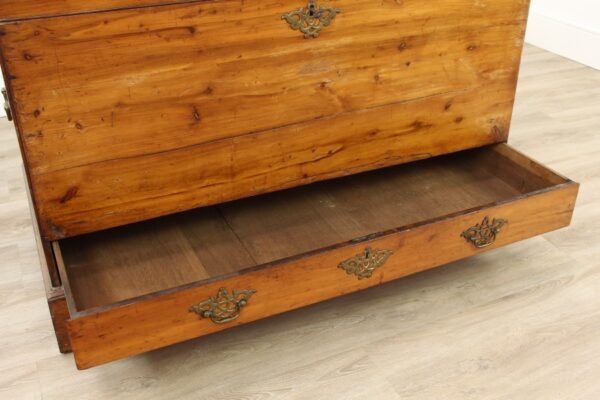 Victorian Yew Wood Mule Chest Antique Antique Chests 8