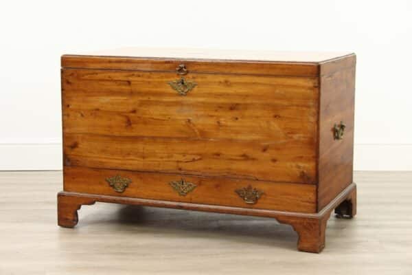 Victorian Yew Wood Mule Chest Antique Antique Chests 9