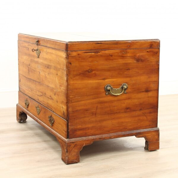 Victorian Yew Wood Mule Chest Antique Antique Chests 13