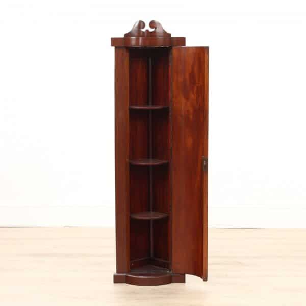 Mahogany Corner Cupboard - Image 3