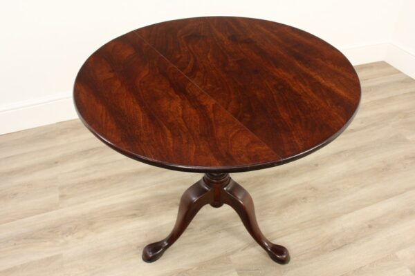 George 3rd Mahogany Snap Top Table Georgian Antique Furniture 6