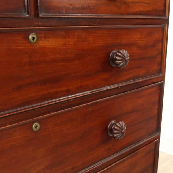 A Tall Victorian Mahogany Chest of Drawers chest of drawers Antique Chest Of Drawers 7