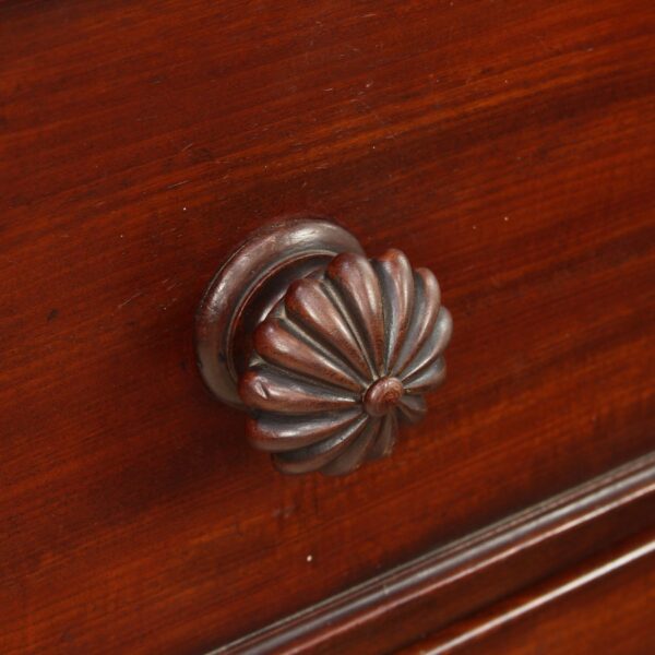 A Tall Victorian Mahogany Chest of Drawers - Image 3