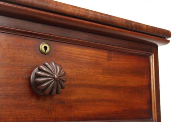 A Tall Victorian Mahogany Chest of Drawers - Image 8