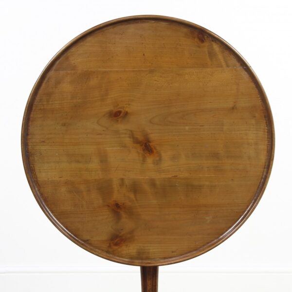 Edwardian Yew Wood Snap Top Table - Image 2