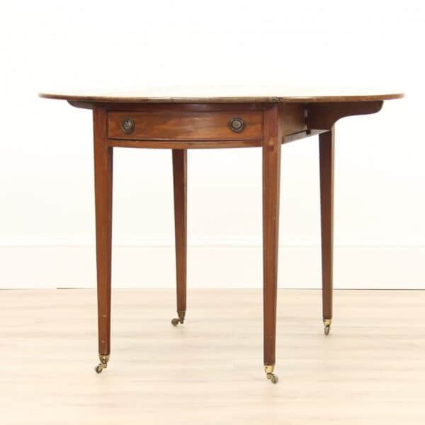 Georgian Light Mahogany Pembroke Table Georgian Antique Furniture 8