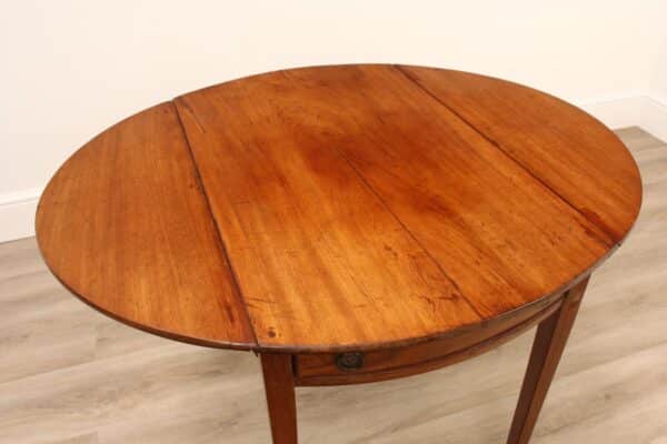 Georgian Light Mahogany Pembroke Table Georgian Antique Furniture 12