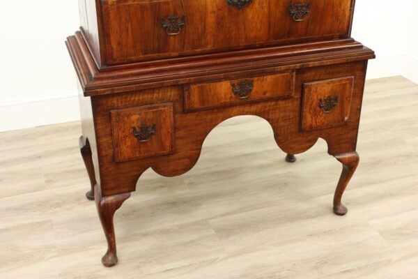 Georgian Walnut Chest on Stand - Image 8