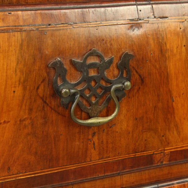 Georgian Walnut Chest on Stand - Image 11