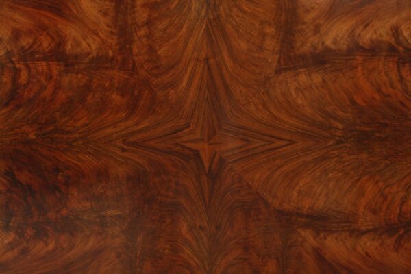 Victorian Flamed Mahogany Pedestal Table - Image 15