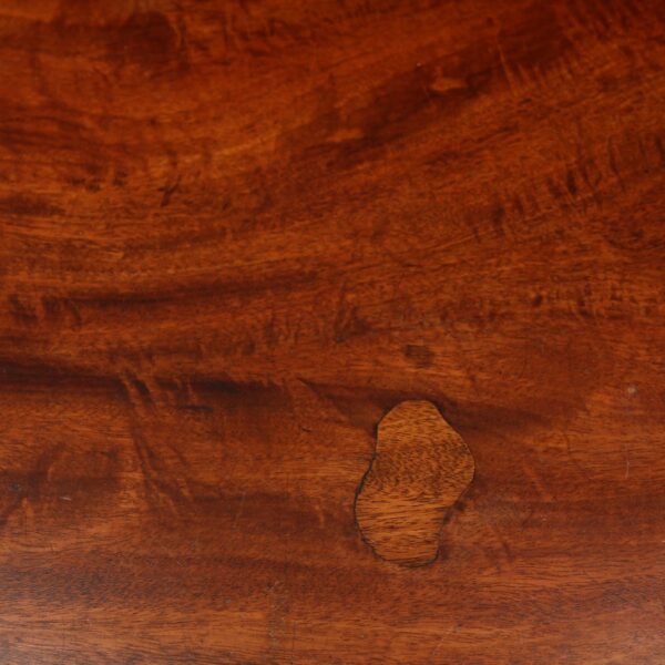 Georgian Mahogany & Satinwood Octagon Snap Top Table - Image 5