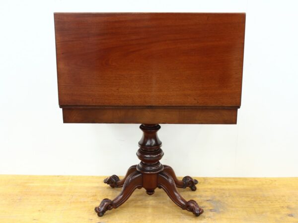 Victorian Mahogany Tea Table tea table Antique Furniture 5