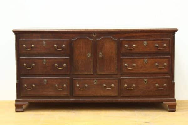 Georgian Oak Mule Chest Antique Chests 6